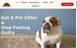 Compass Pet Sitting of Merrillville website