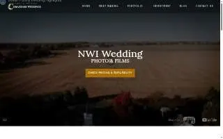 Corazzari Wedding Photography website