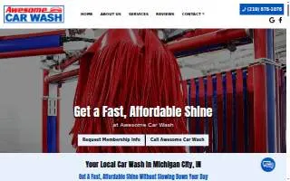 Awesome Car Wash LLC website