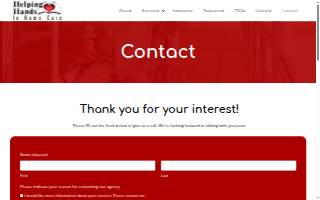 Helping Hands In Home Care