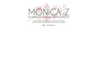 Monica Z Photography website