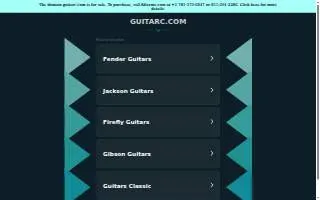 Guitar Center of Mishawaka website