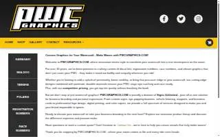 PWC Graphics website