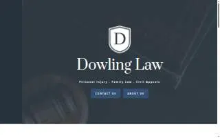 Dowling Law Office website