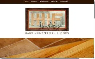 Heintzelman Hardwood Floors website