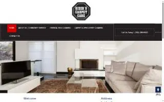 Kizer's Carpet Care website