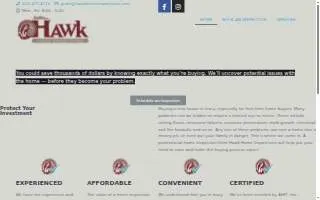Hawk Home Inspection of Munster website