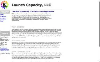Launch Capacity, LLC website