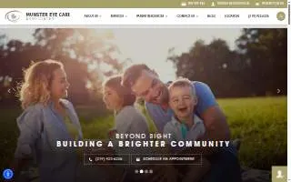Munster Eye Care Associates, P.C. website