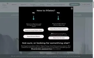Rise Integrative Therapy & Pilates of Munster website