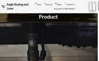 Eagle Routing & Laser LLC website