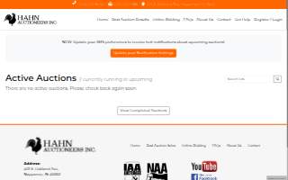 Hahn Auctioneers Inc.