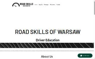 Road Skills of Warsaw website
