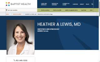 Heather A. Lewis, M.D.