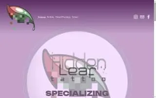Hidden Leaf Tattoo website