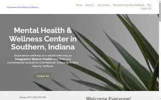 Integrative Mental Health and Wellness website