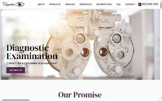 Reynolds Family Eye Care website
