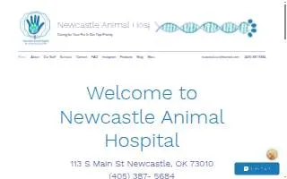 New Castle Animal Hospital website