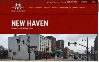 Hartman Brothers Heating & Air Conditioning website
