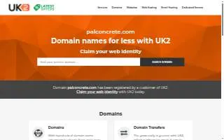 Pump And Lift Concrete LLC ( PAL Concrete ) website