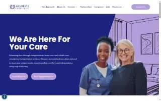 Absolute Caregiving website