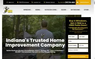 Bee Window, Inc. of Noblesville website