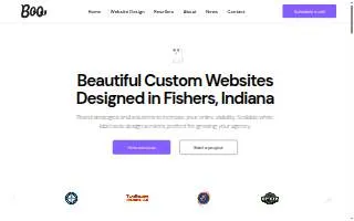 Boo Design website