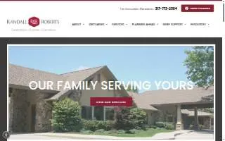 Randall & Roberts Funeral Home of Noblesville website
