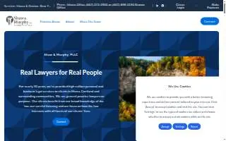 Shaw Law of Noblesville website