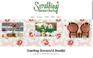 Something Borrowed and Beautiful