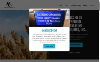 Harvesting Capabilities, Inc. website