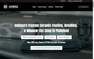 Hoosier Auto Studio website