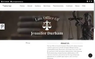 Law Office Of Jennifer Durham website