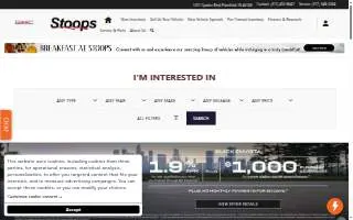 Stoops Buick GMC of Plainfield website