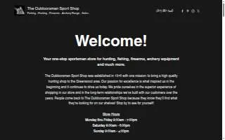 The Outdoorsman Sport Shop of Plainfield website