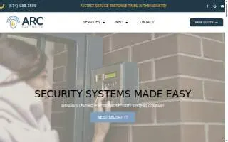 ARC Security website
