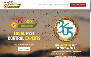 Arrow Services, Inc. (Pest Control) of Plymouth website