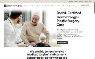 Dermatology & Skin Surgery Center | Plymouth website
