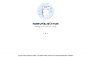Metropolitan Title Company