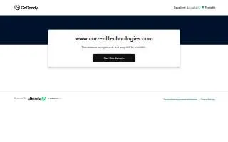 Current Technologies Computer website