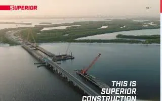 Superior Construction Co of Portage website