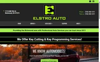 Elstro Auto website