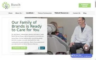 Rusch Dental Group - Richmond Dental Care website