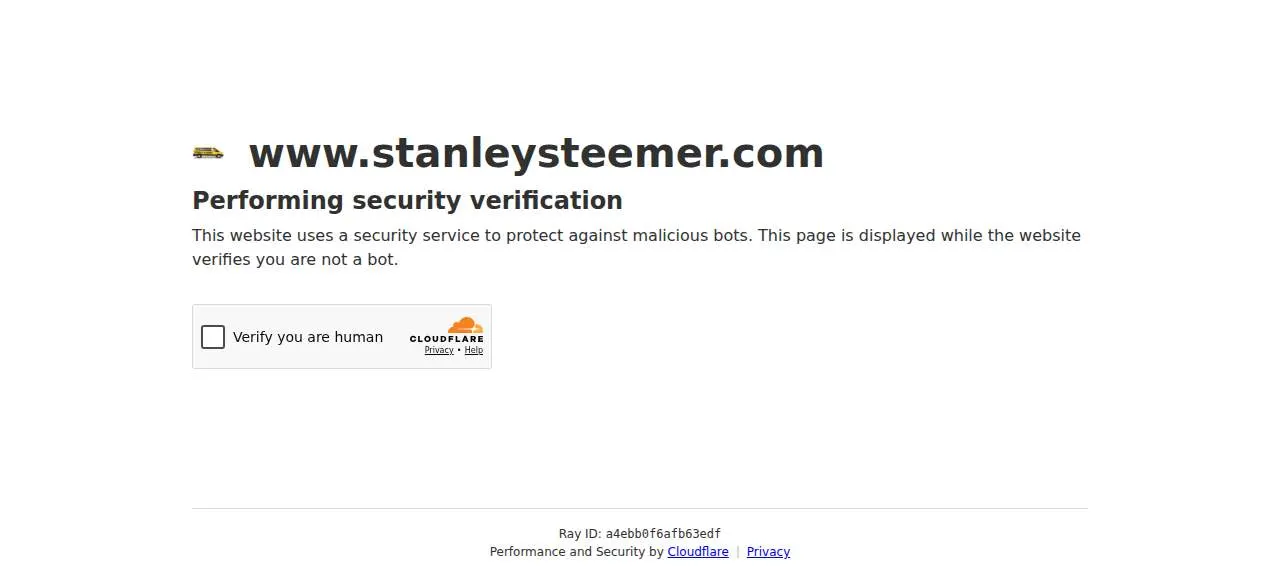 Stanley Steemer website