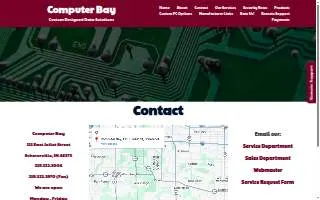 Computer Bay of Schererville website