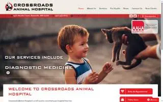 Crossroads Animal Hospital of Schererville website