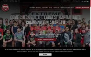 Extreme Martial Arts of Schererville website