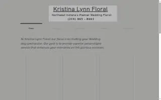 Kristina Lynn Floral website