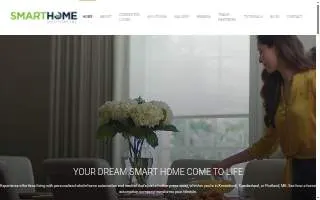 Smart Home Solutions of Schererville website