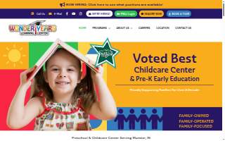 Wonder Years Learning Center, Inc. of Schererville
